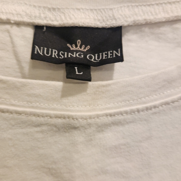 BUNDLE OF 3 Nursing Queen Color Blocked Short Sleeve Tees - Picture 5 of 10